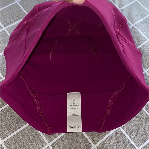 Lululemon Run for It All Beanie in Deep Fuschia